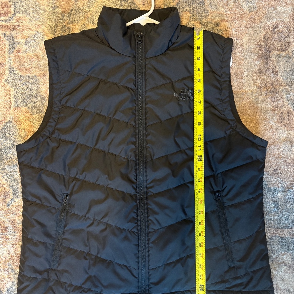The North Face Women's Tamburello Insulated Full-Zip Puffer Vest XL Black Logo - Picture 7 of 10